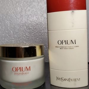 Yves Saint Laurent Body Creme and Body Lotion